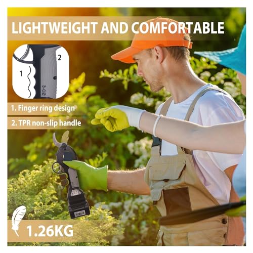Cisaille électrique double action en acier allié forgé 16.8V
