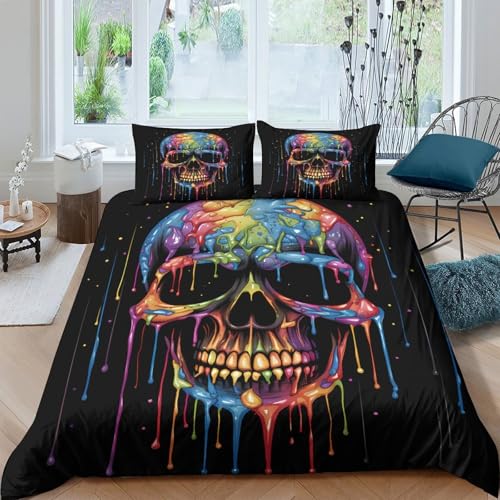 Housse de couette 3D imprimé microfibre respirant 135x200 - 4