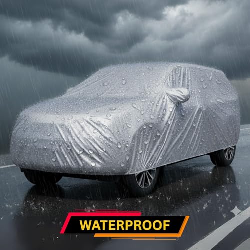 Image of XINABRO Car Cover Compatible with BM IX1 LWB Water Resistant Car Body Cover + Dust + Snow + Rain + Sun Resistant Car Cover