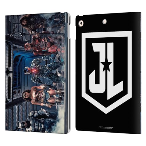 Étui portefeuille iPad 10.2 Justice League anti-rayures pour protéger l'écran de votre tablette