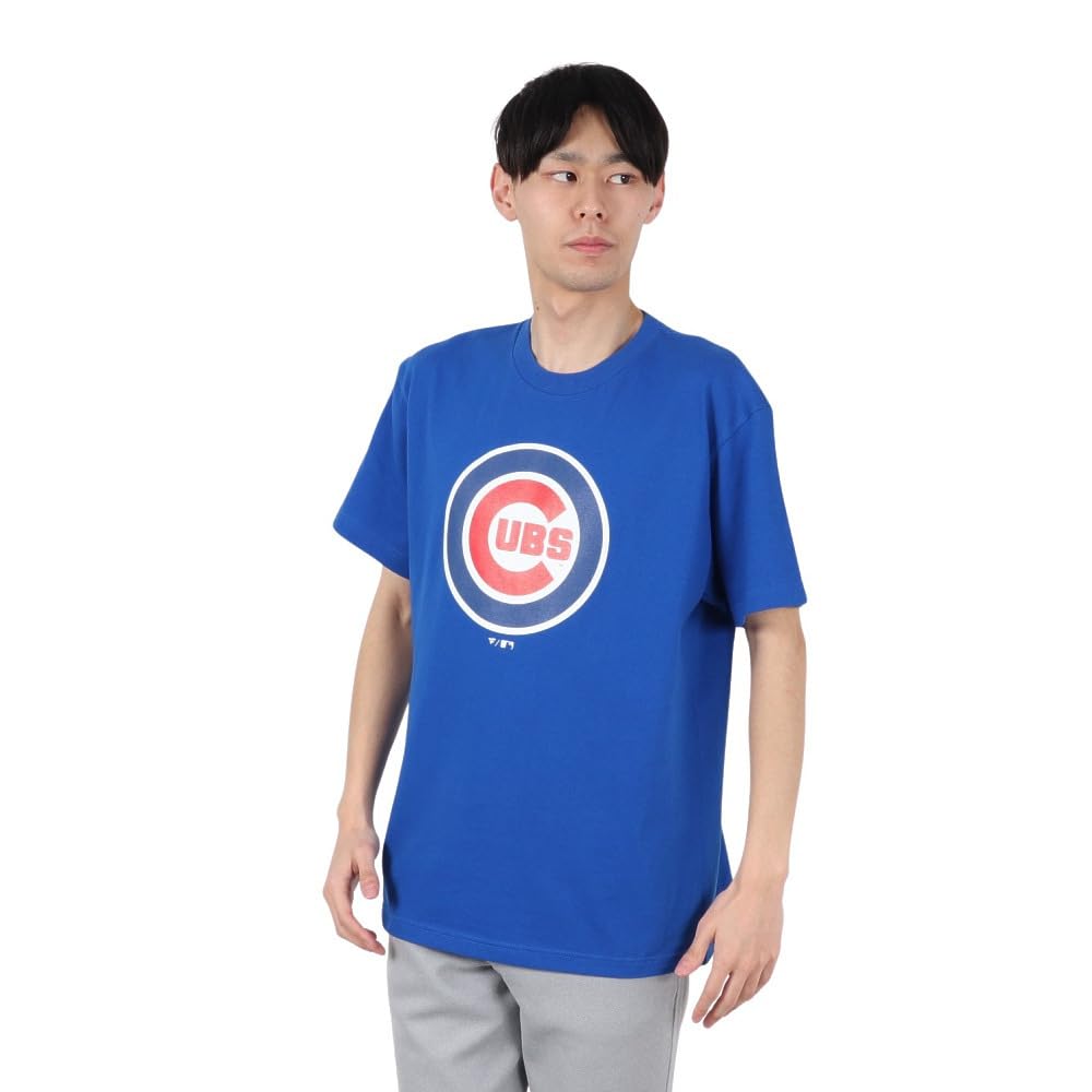 MLBシカゴカブス練習着 半袖 Tシャツ Amazon | [ファナティクス] Tシャツ MLB PRIMARYLOGO TEE ブルー