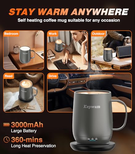 Kepwam Heated Coffee Mug T2