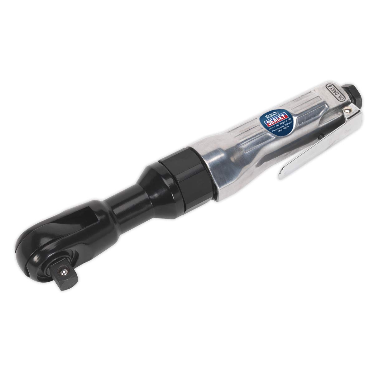 Sealey SA21-S Air Ratchet Wrench 1/2""Sq Drive