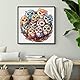 Jigfoxy Holzpuzzle Erwachsene, Eulen Holz Puzzle Erwachsen, Wooden Puzzle Holz Puzzle Erwachsen Und Kinder, Einzigartiges Lernspielzeug in Tierform für Freunde der Familie L-34 * 33.4cm-280pcs