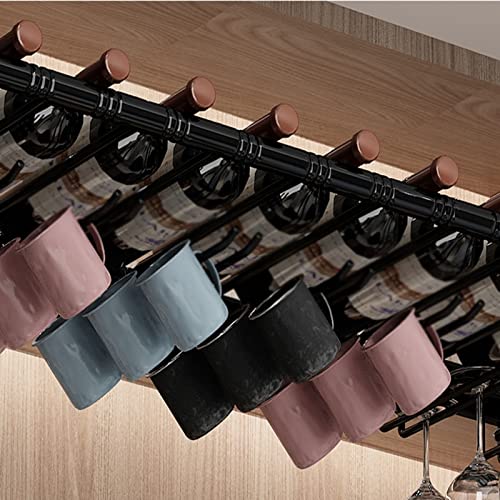 Cadre décoratif de plafond réglable pour ranger verres et bouteilles - 7