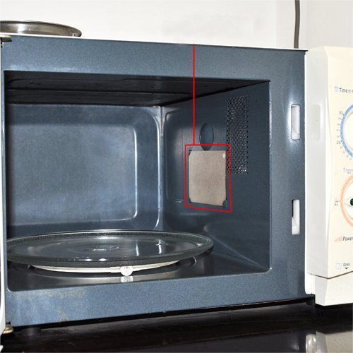 4pcs Microwave Oven Mica Wave Guide Cover Replacement Part Plates Sheets 5.1 x 5.1 inch