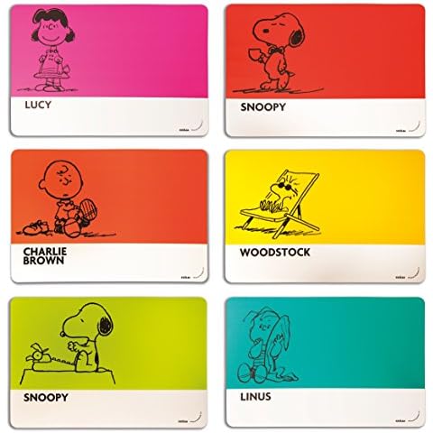 Soul Kitchen Set Placemat 6 per Pack. Peanuts Multicolor Cover