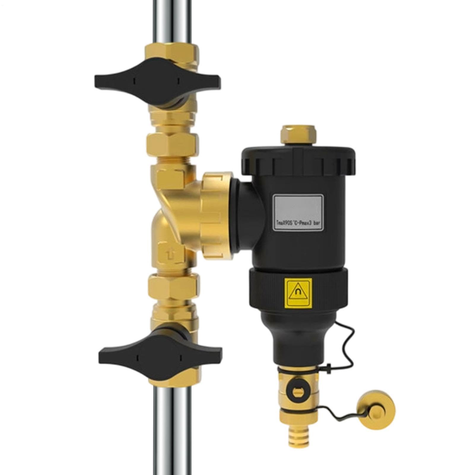 Filtro Magnetico per Caldaia Filtrazione A Parete Con Filettatura Dn20 Dn32 | Filtro Acqua Caldaia Industriale per la Purificazione del Riscaldamento Centralizzato