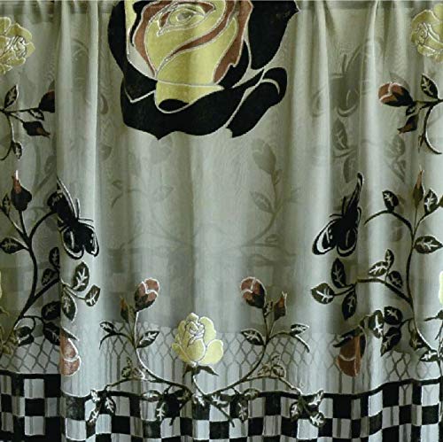 Silk Base Burn-out Velvet Square Shawl, 42"x42", 8" Net Tassel, Mult.Olive Rose3