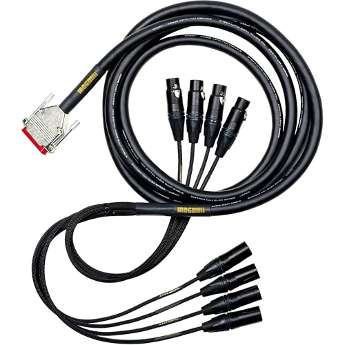 Mogami Gold AES TD DB25 XLR 25 AES Interface Compatible with All Tascam Format Machines 3 feet