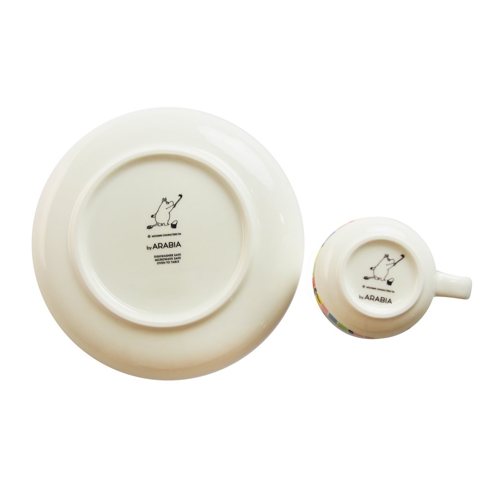 Amazon｜アラビア(Arabia) 子ども用食器セット ムーミン マグ プレート