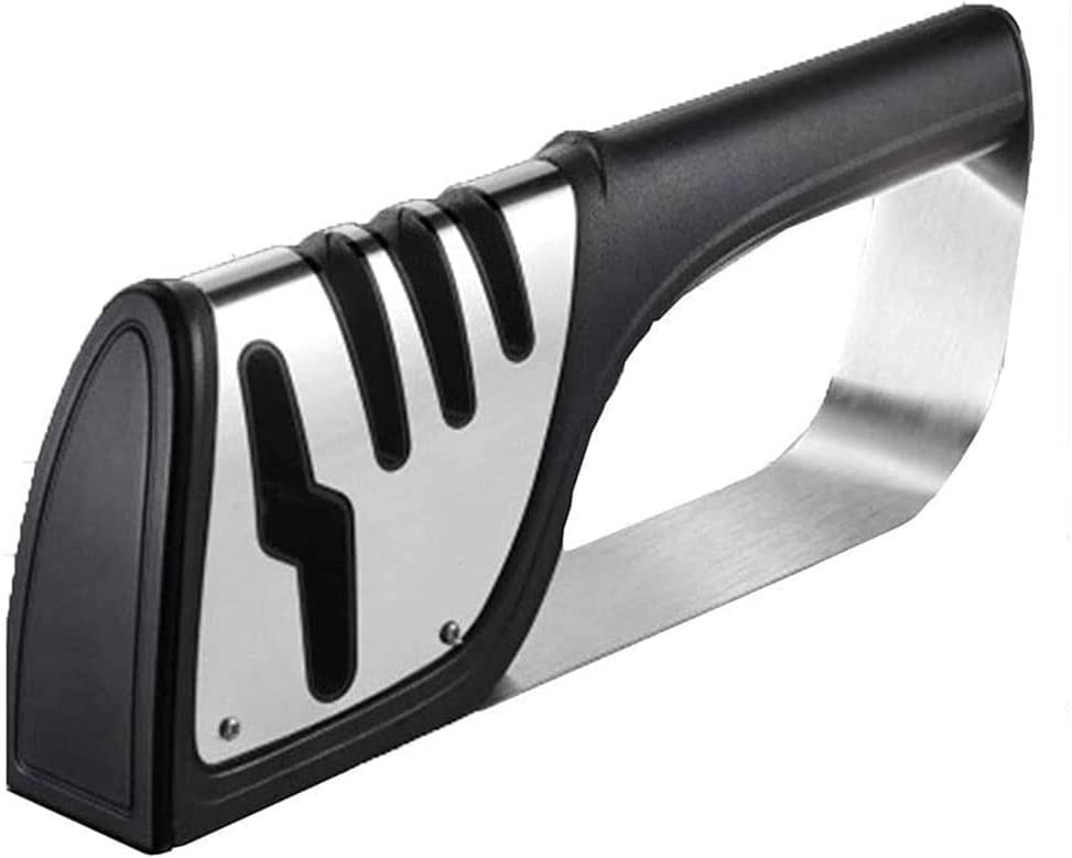 Manual Sharpener Knife Sharpener 4-Slot Quality Kitchen Knife Accessories to Repair Grind Polish Blade Professional Knife Sharpening Tool