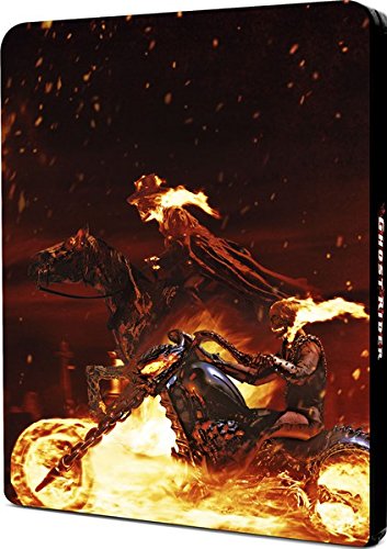 GHOST RIDER (Blu-ray Steelbook) [Region-Free UK Exclusive Limited Edition Steelbook]
