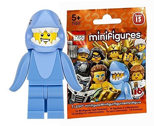 S(LEGO) ~jtBMA V[Y15 T݂̒𒅂j (Ji)bLEGO Minifigures Series15 Shark Suit Guy y71011-13z