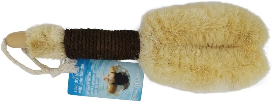 All Natural Spa 12 Inch Dry Skin Brush by Spa Relaxus
