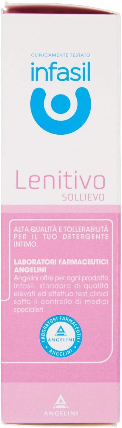 8x Infasil Detergente Intimo Lenitivo,Beruhigender Intimreiniger 200ml + Beni Culinari Kostenloser Schlüsselanhänger