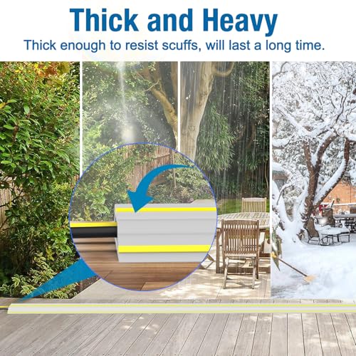 Image of Eapele Floor Cable Cover Protector,Heavy Duty PVC Duct Easy to Unroll,Prevent Cable Trips and Protect Wires,Perfect for Home Office or Outdoor (Gray - 10ft)