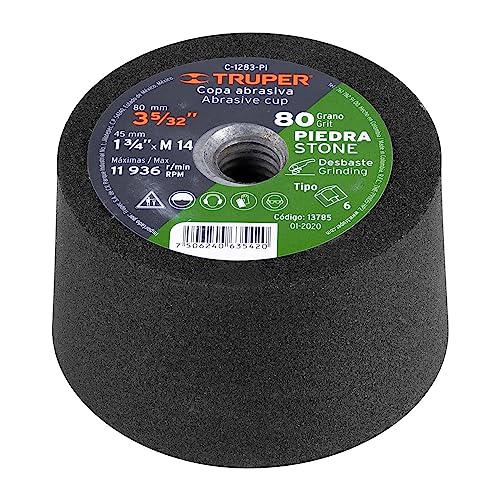 piedra para pulir concreto marca TRUPER