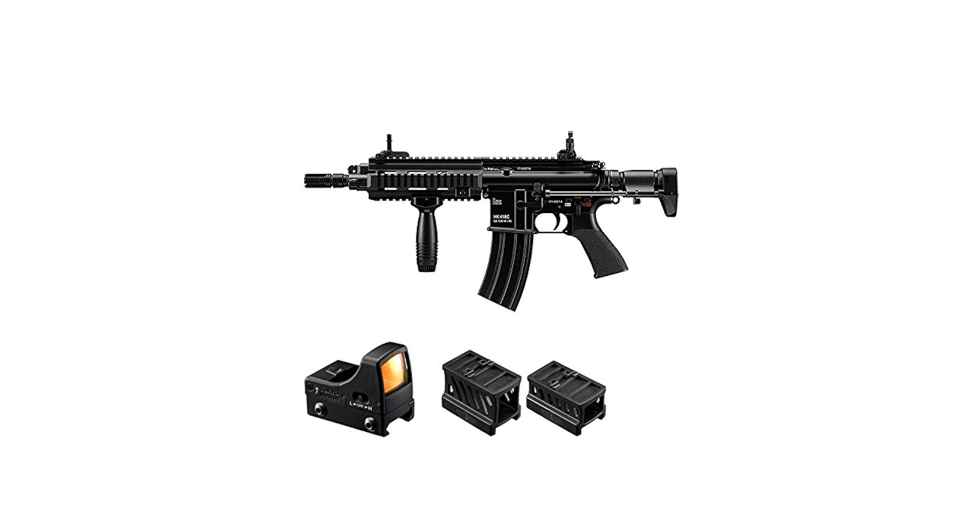 東京マルイ H&K HK416C GBB ブラック Amazon | 【東京マルイ】 H&K HK416C ドットサイト セット (次