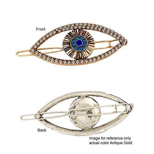 Image of Young & Forever Gift Special Fashion Celestial Stars Flower Butterfly Gold Plated Crystal Barrette Hair Clip /Pin Hair Accessories for women