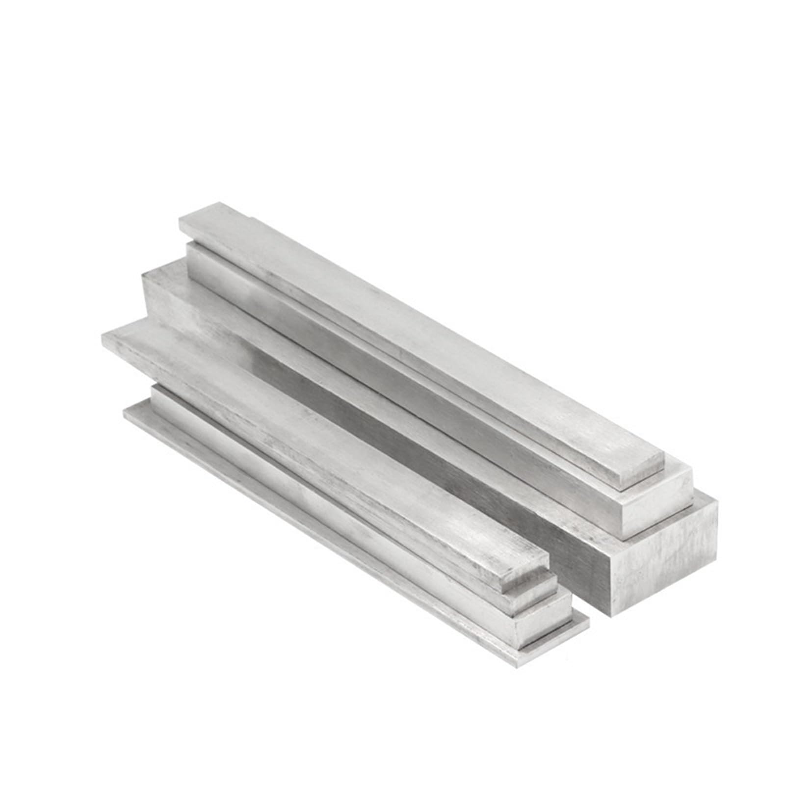 Edelstahlstab Edelstahl-Vierkantstange Lineare Stahlwelle Volle Edelstahlstange(10mm,400mm)