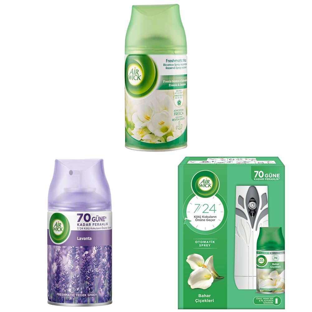 Air Wick Freshmatic Yedek Çeşitleri 3'lü Set