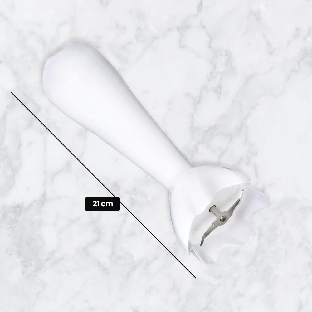 Anakel Home Braccio Frullatore di Ricambio per Braun modello 4191/4192 4 Onde | Riferimento 67050130 | Compatibile con Multiquick 5, Minipimer 5, Multiquick 7 | Colore bianco