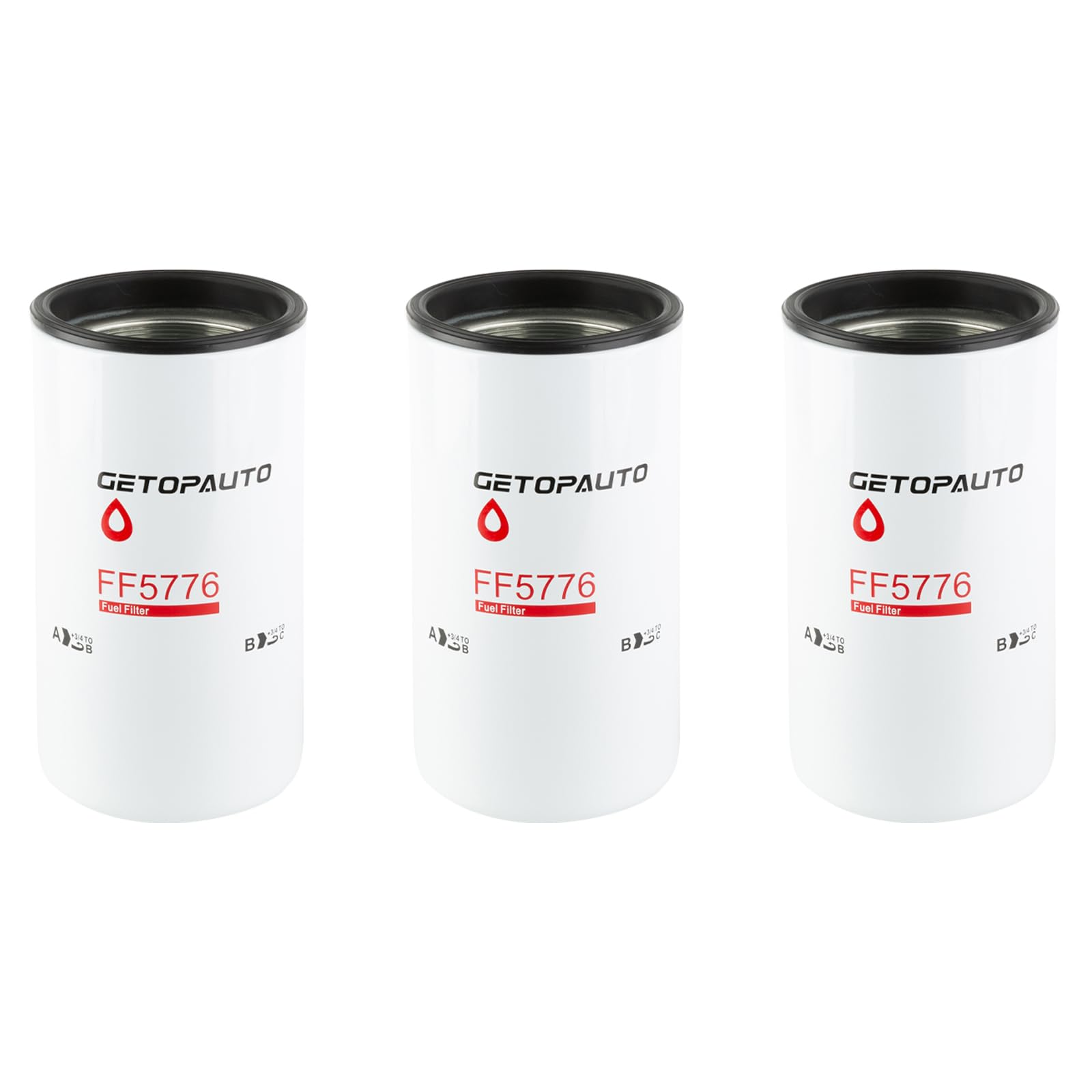 Amazon.com: GETOPAUTO FF5776 Fuel Filter Compatible with Cummins