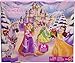 Mattel Disney Princess Doll Advent Calendar with 24 Days of Surprises, Including 3 Small Dolls, 3 Friends, 6 Fashions & 16 Accy Inspired by Movies (Amazon Exclusive)