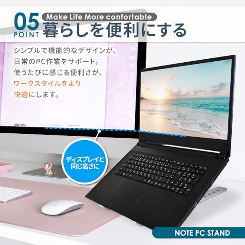 Soporte Ajustable Plegable para Laptop y Tablet miniatura 6