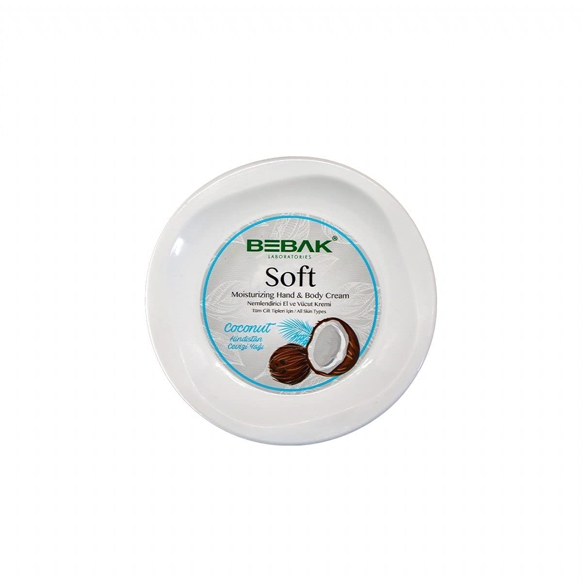 Bebak Hindistan Cevizi Yağı El ve Vücut Kremi 300ml