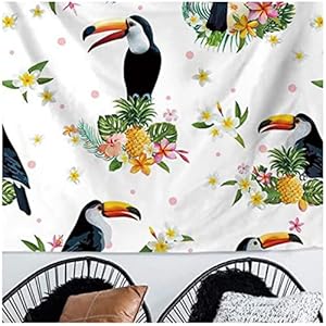 Tapijtwerk BY MJMCYBQQY Wandtapijt Muur Opknoping Inkt Schilderij Muur Decoratie Voor Slaapkamer Woonkamer Slaapzaal…