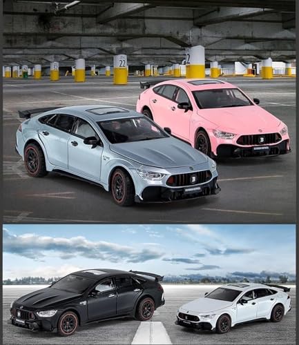 Image of VARIYA ENTERPRISE Exclusive Alloy Metal Pull Back Die-Cast Car Diecast Metal Pullback Toy Car with Openable 6 Doors,Light Music Boys Gifts Toys (1:24 Brabus 900-Multicolor)