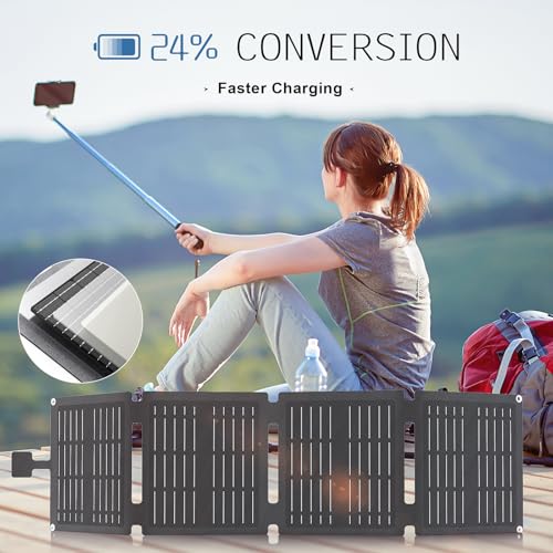 Werchtay YQSUS1489 Portable Solar Panel 30W Foldable Solar Charger thumb #1