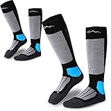 gipfelsport Skisocken Schwarz (2 x Paar - Set) 42-44