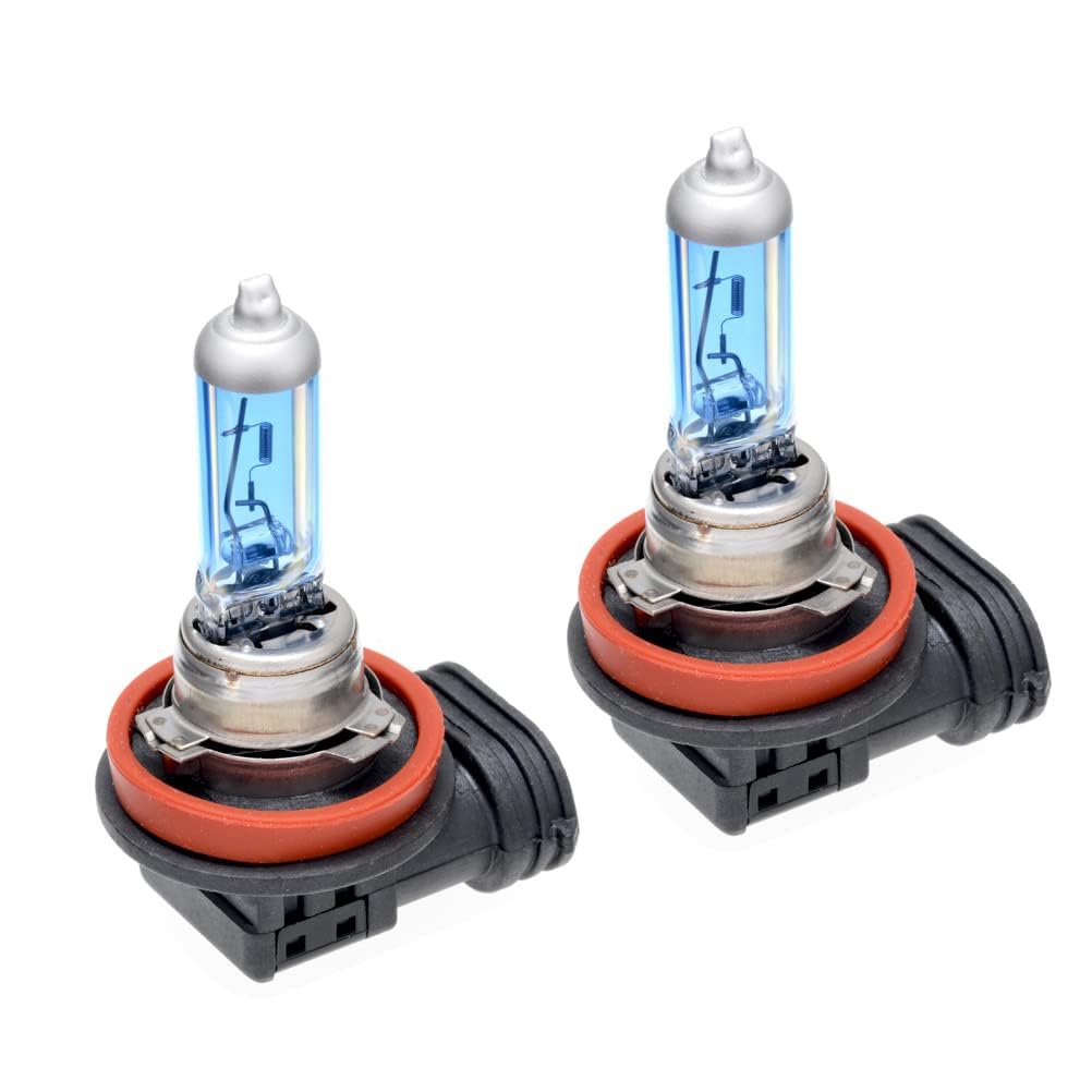 IPF M's Basic H8 Halogen Bulbs 4250K Titanium White 12V 35W Pair