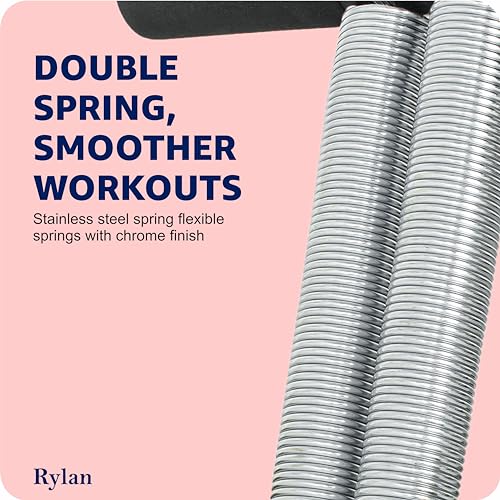 Image of Rylan Double Spring Tummy Trimmer Men and Women for Abs Workout Stomach Exercise Machine for Women and Men Exercise in Gym