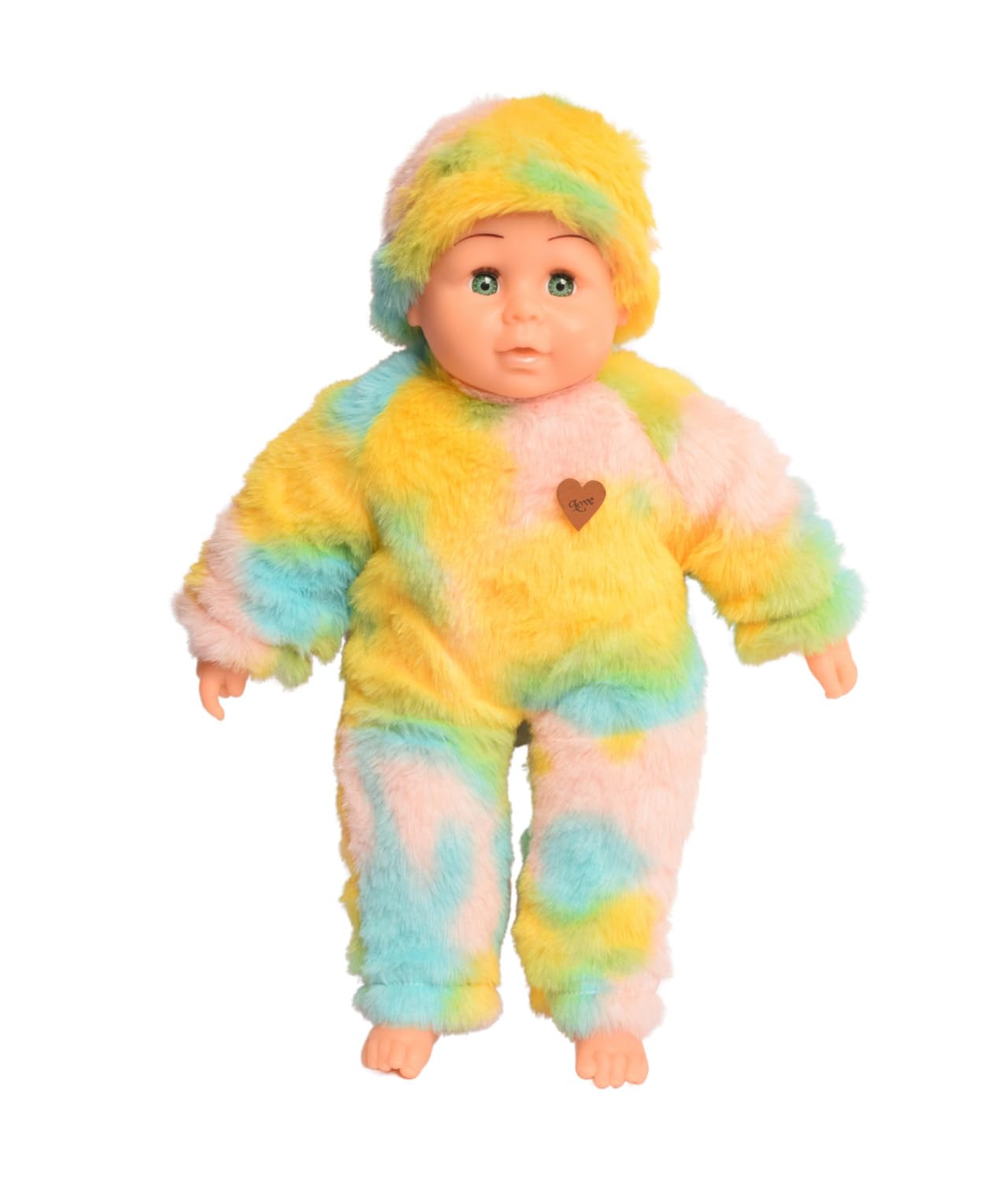 EL FIGO Toy for Kids/Doll for Girls - Stuffed Doll with PVC Face/Soft Toy for Girls Fur Dress (40 c.m Height) (B0CMTMSXDP) Amazon Price History, Amazon Price Tracker