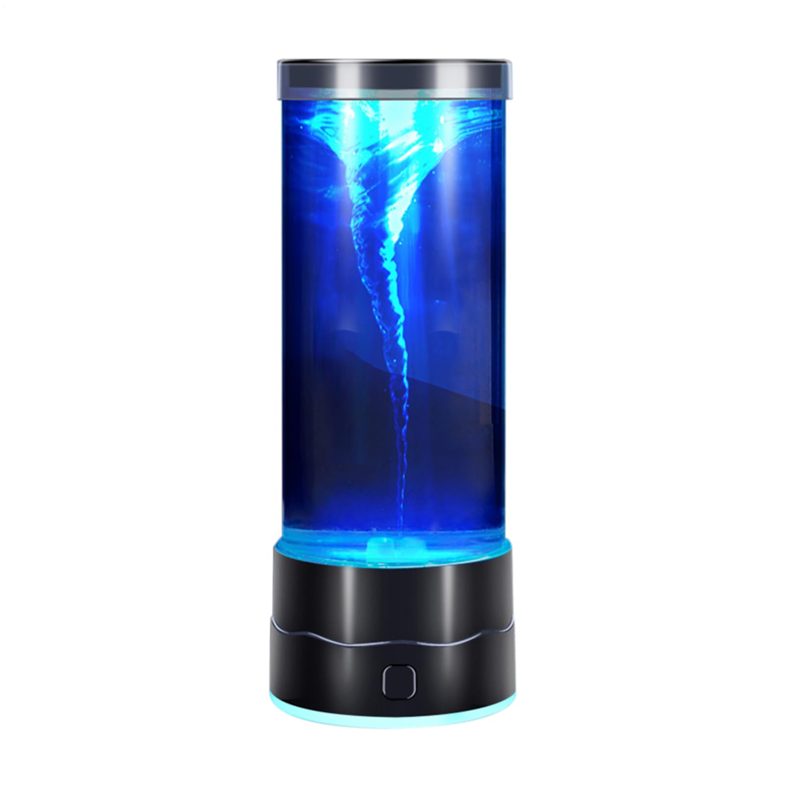 Tornado Night Light | Novelty Relaxing Multi-Color Cool Table Lamp,Home Decor Water Tornado Night Light - for Bedroom Living Room Study Office Apartment
