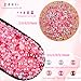 Kikonoke 3900+ Pcs Rhinestones and Pearls Kit, 2-10mm Flatback Gems for Nail Art, Tumbler Decoration, DIY Crafts, 8 Colors Mixed DIY Supplies (Pink)