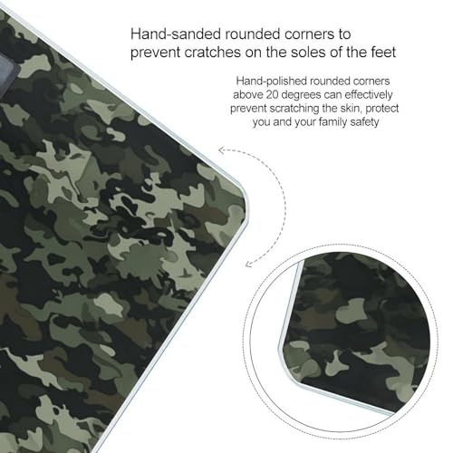 Báscula Digital de Baño Camuflaje con Pantalla LCD miniatura 4