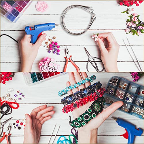 Duufin 32 Pieces Metal Headband Plain Gold Silver Black Smooth Metel Headband Diy Hair Headbands 5Mm Thin Metal Headband For Girls And Women #TOP4