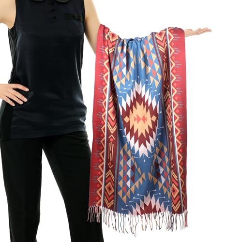 Soft Scarf for Women Winter, Lightweight Shawl Wraps, Fashion Scarves Christmas Gifts for Women Wife, Birthday Gifts 5