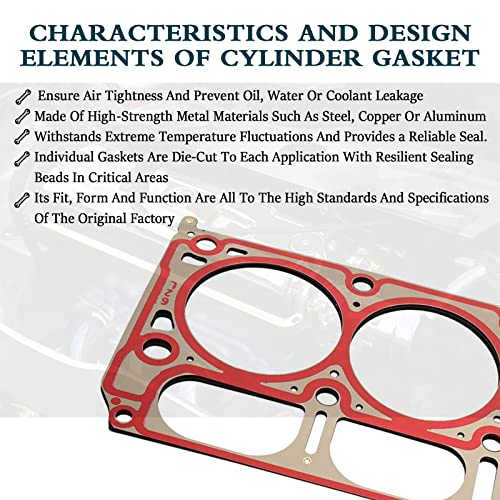 Image of 12688943 Gen V LT1 LT2 L86 L87 6.2L MLS Cylinder 5-Layer Head Gasket Set of 2 Compatible with Chevrolet, GMC, Cadillac 2014-2023, 12659260