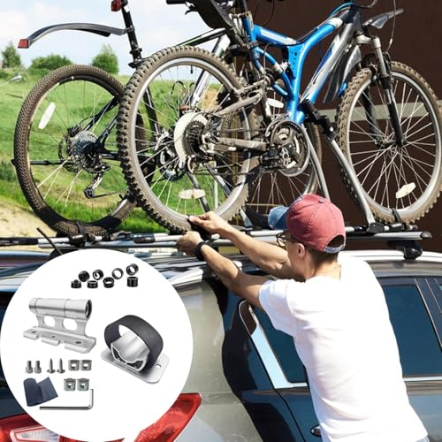 Fijación de portaequipajes para bicicleta con anclaje multiusos ultrarresistente 3