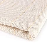 Monks Cloth,Tufting Cloth for Punch Needle,Rug Gun,Tufting Gun,Rug Making,78.7x39.3 Inch(2.1×1yard)