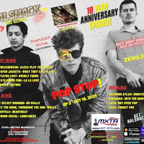 Episode 295: Halshack (Non Stop Pop 3) no hosting-- 10 year anniv show - Jan 14, 2026- (POP STOP 3)-- shacklist on Halshack com- Find the full version on the podcast feed copertina