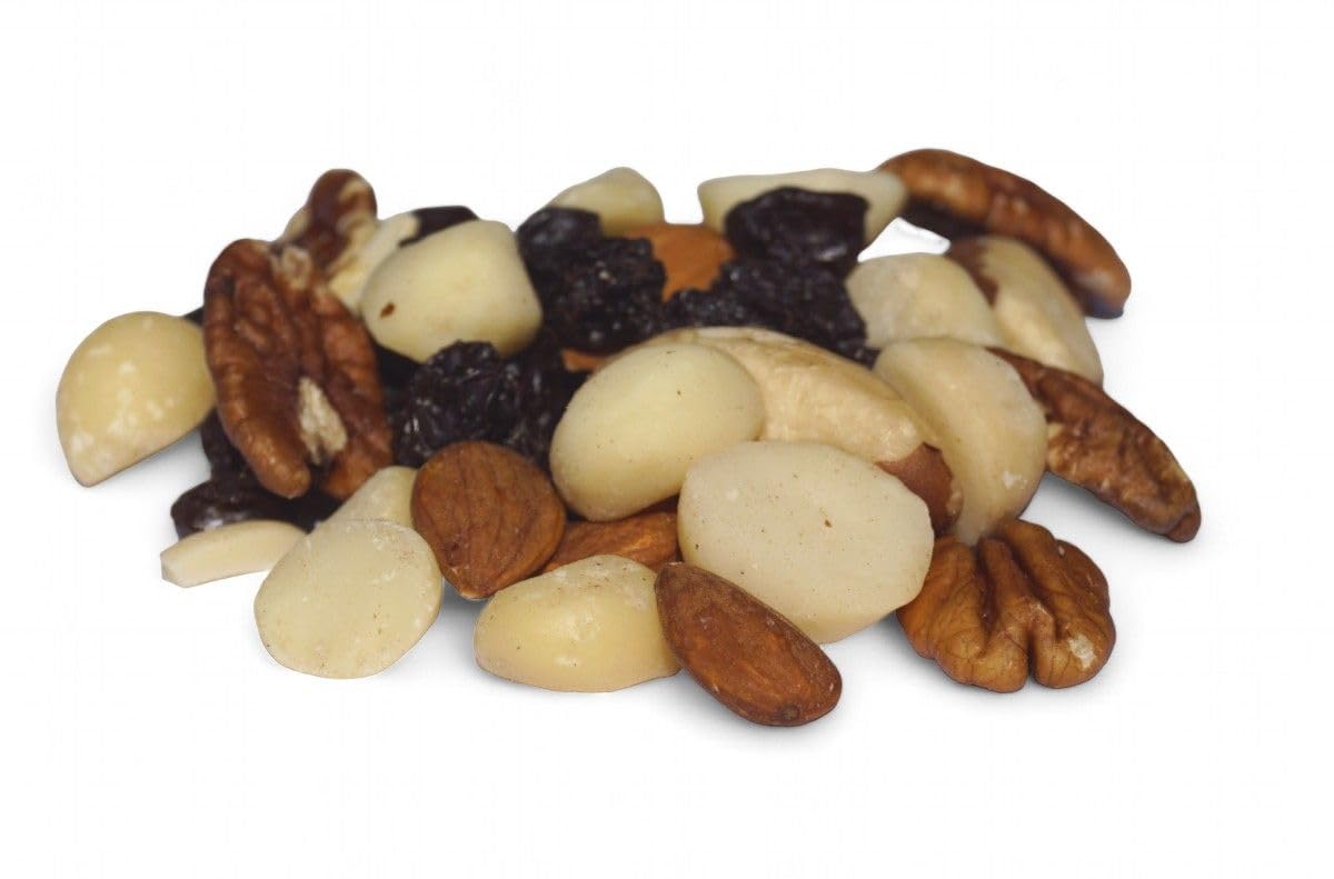 Müsli Mühle Bio Frucht-Nuss Mischung – Nüsse & Trockenfrüchte – 2500g | Für Müsli & als Snack – Nussmischung aus Weinbeeren, Mandeln, Paranüssen, Korinthen & mehr – ballaststoffreiche Proteinquelle