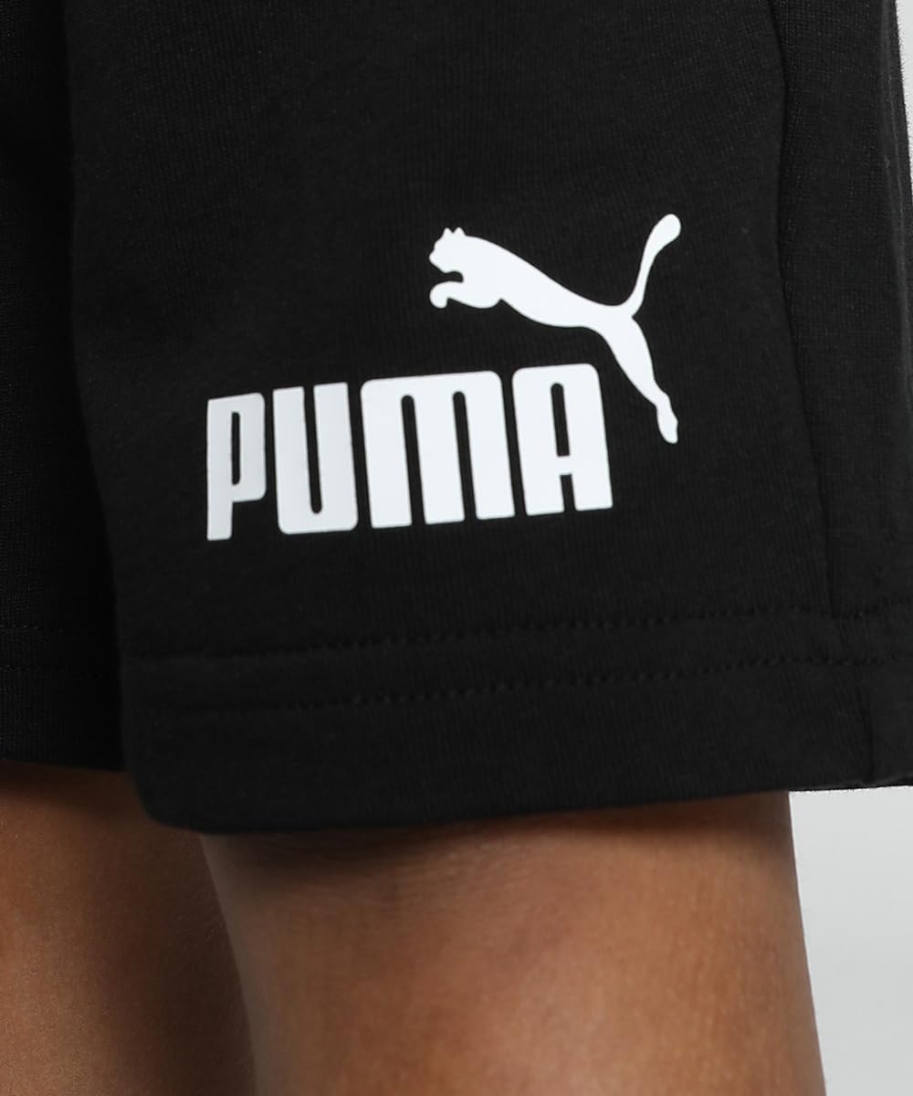 PUMA Classic 586971-01 Bermuda Noir pour Enfant