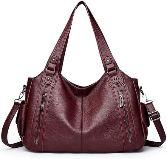 GSenhui Handtas vintage dames City Bag slouchy Tote Bag grote